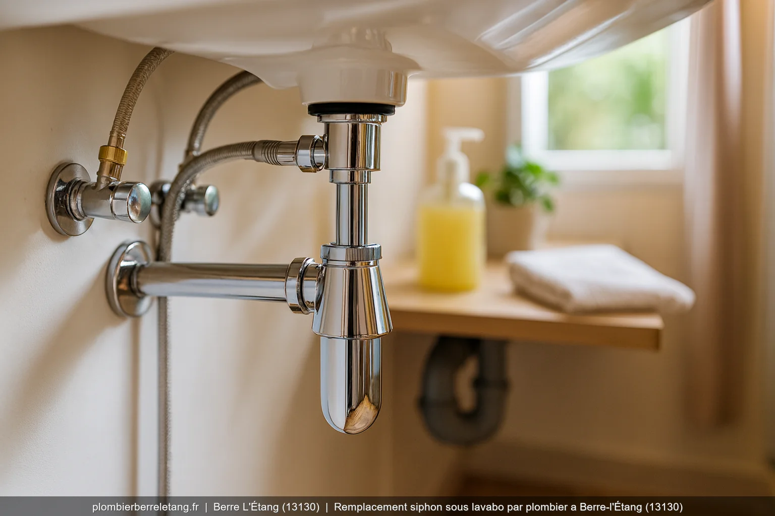 Remplacement Siphon Berre Ltang 13130 - Plombier Berre-l'Étang (13130) | plombierberreletang.fr